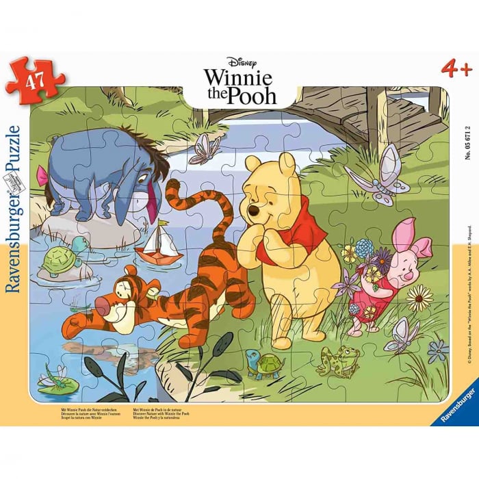 Puzzle Winnie Pooh 47 piese Ravensburger