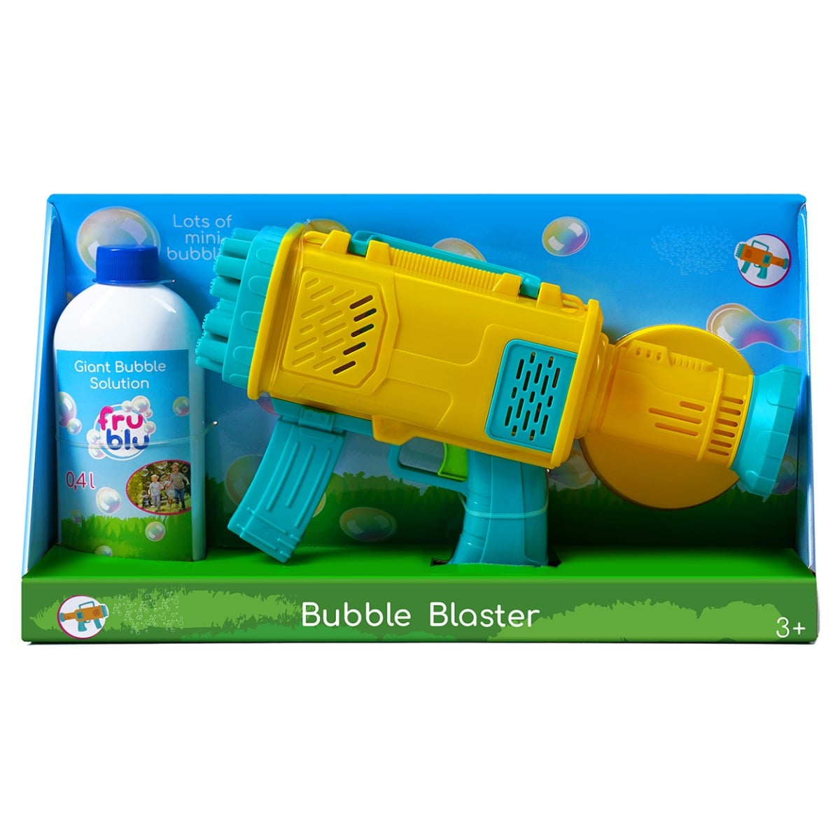 Pistol Bule Fru Blu, 24 Orificii + Solutie