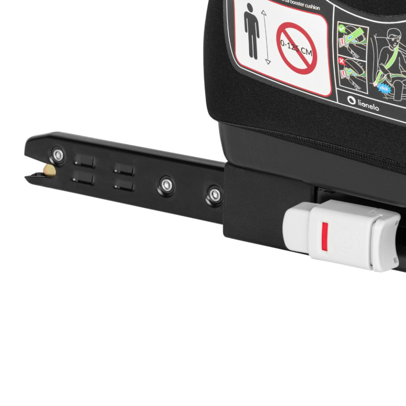 Înălțător Auto Lionelo Luuk Fix i-Size Negru - imagine 5