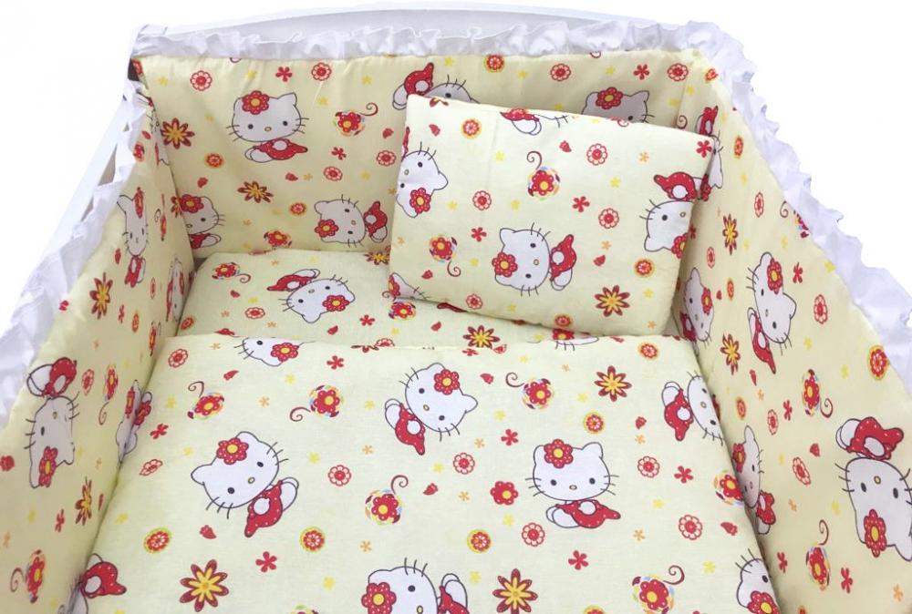 Lenjerie Patut 5 Piese Hello Kitty Croitoria Noastra - imagine 2