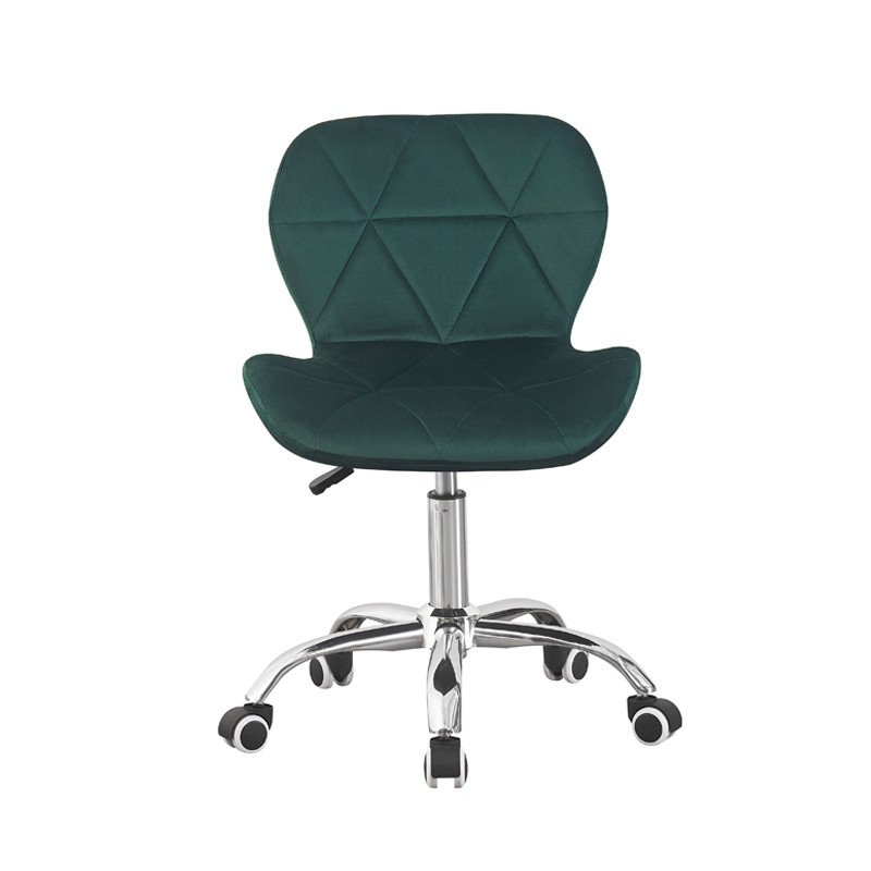 Scaun Birou Procart Velvet Verde Reglabil - imagine 4