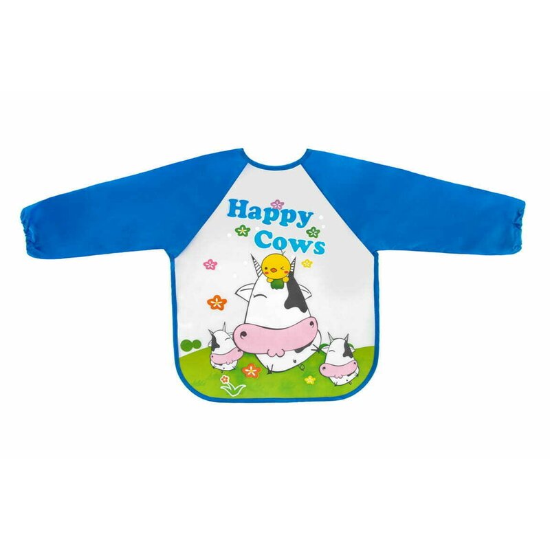 Baveta Impermeabila Bocioland Happy Cows - imagine 3