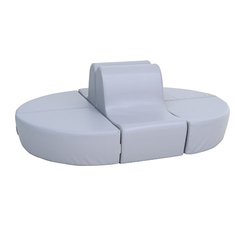 Scaun gri copii Moje Bambino spumă - imagine 4