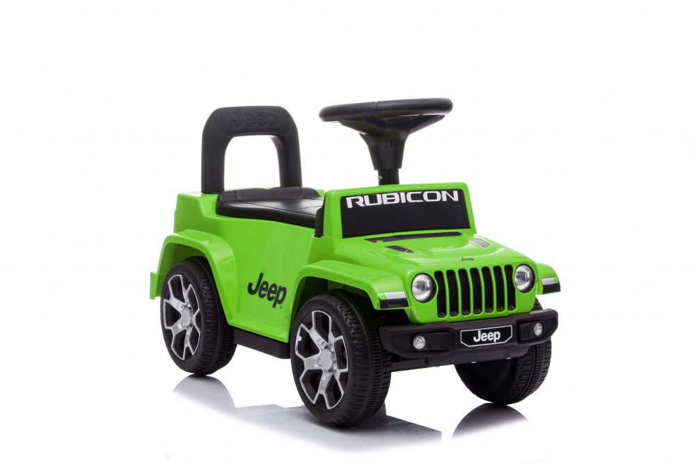 Masinuta Jeep Rubicon Green, fara pedale, cu muzica