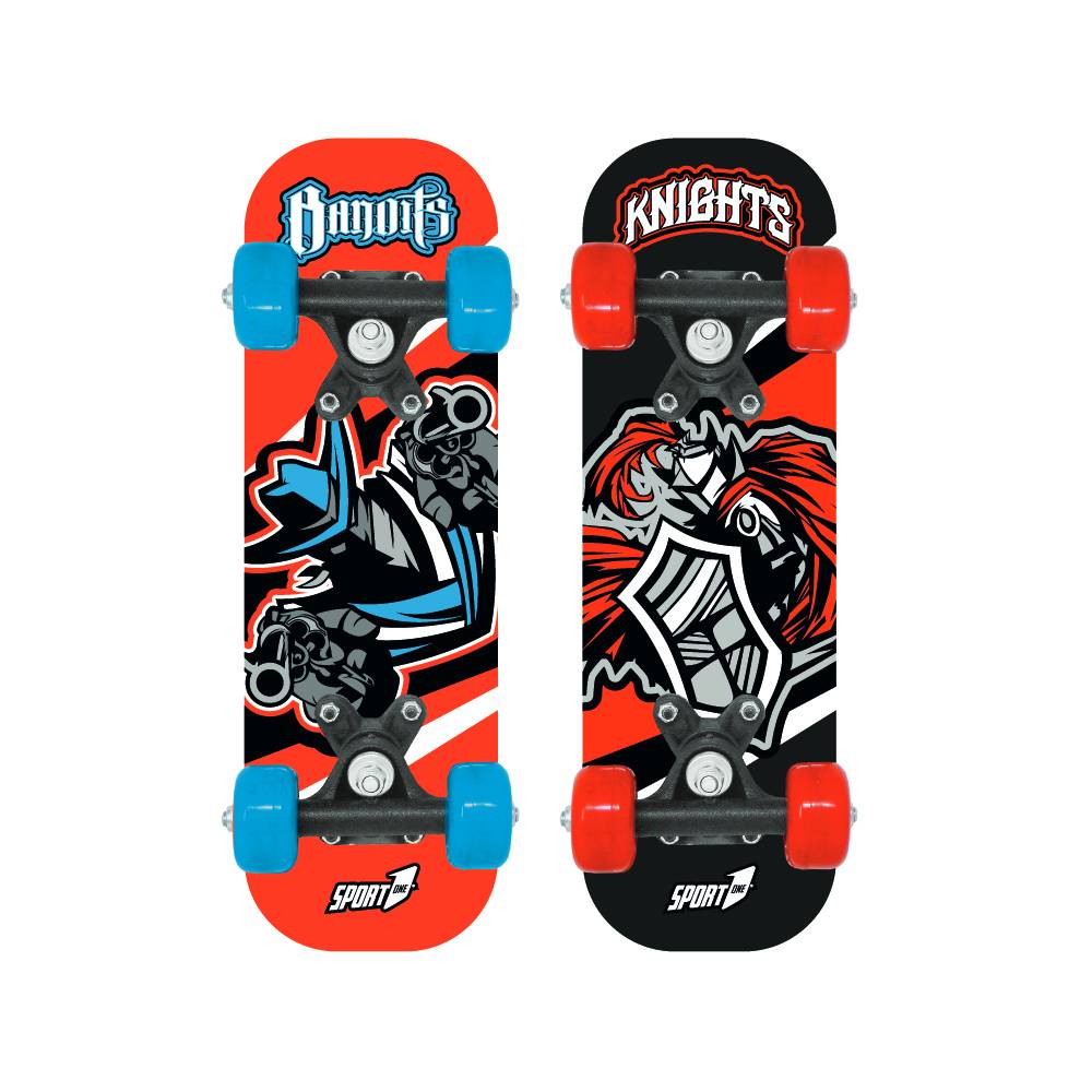 Skateboard Mandelli Mini 43 cm - Pentru Copii - imagine 2