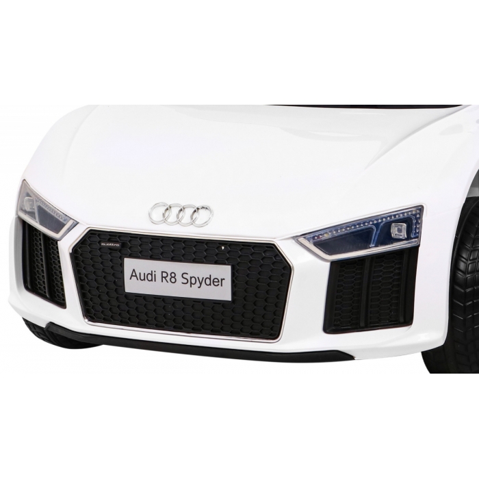Mașinuță Electrică Audi R8 Alb 70W cu Telecomandă - imagine 3