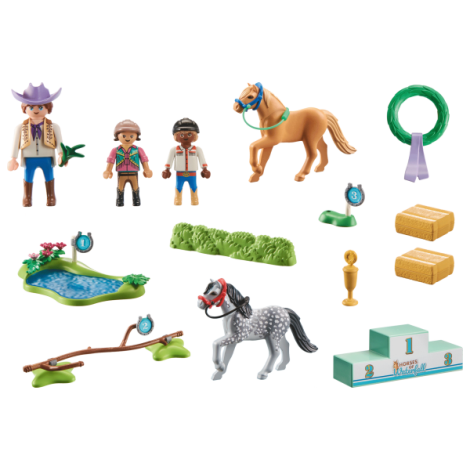 Playmobil Turneul Ponei: Joc Creațiv Horseland - imagine 2