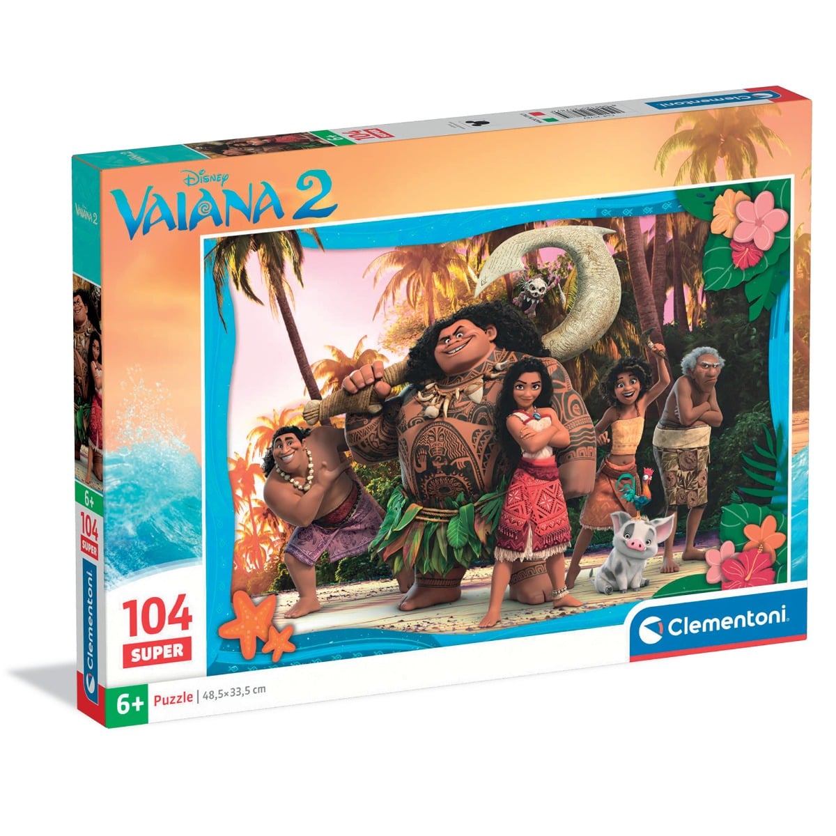Puzzle Clementoni Disney Vaiana 2, 104 piese