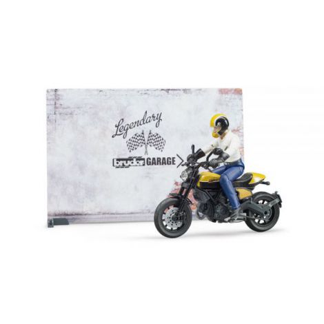 Bruder Service Motocicleta Ducati Scrambler - imagine 3