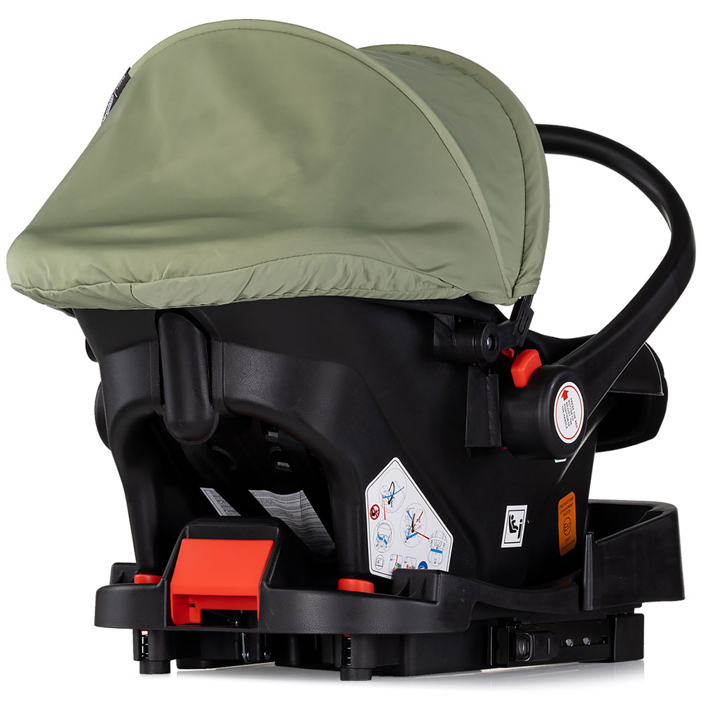 Carucior 3 in 1 Chipolino Vista Basil - Transformabil - imagine 11