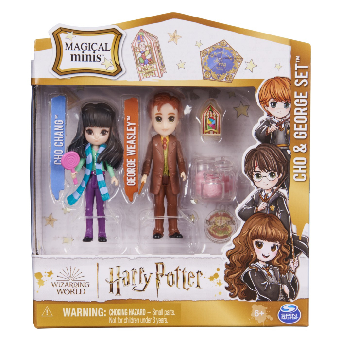 Set 2 Figurine Cho și George Harry Potter