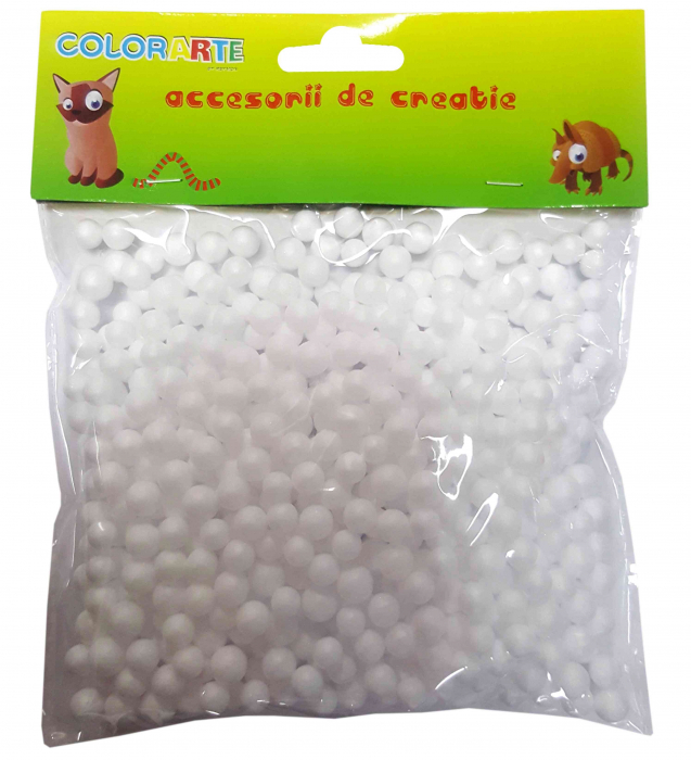Mini Bile Polistiren 5mm Colorart