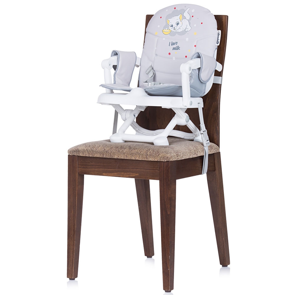 Înăltător Scaun de Masă Chipolino Lollipop Platinum - imagine 5