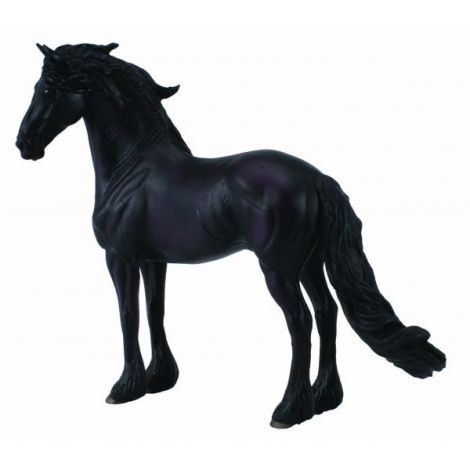 Armasar Friesian Collecta | Figurina Detaliata