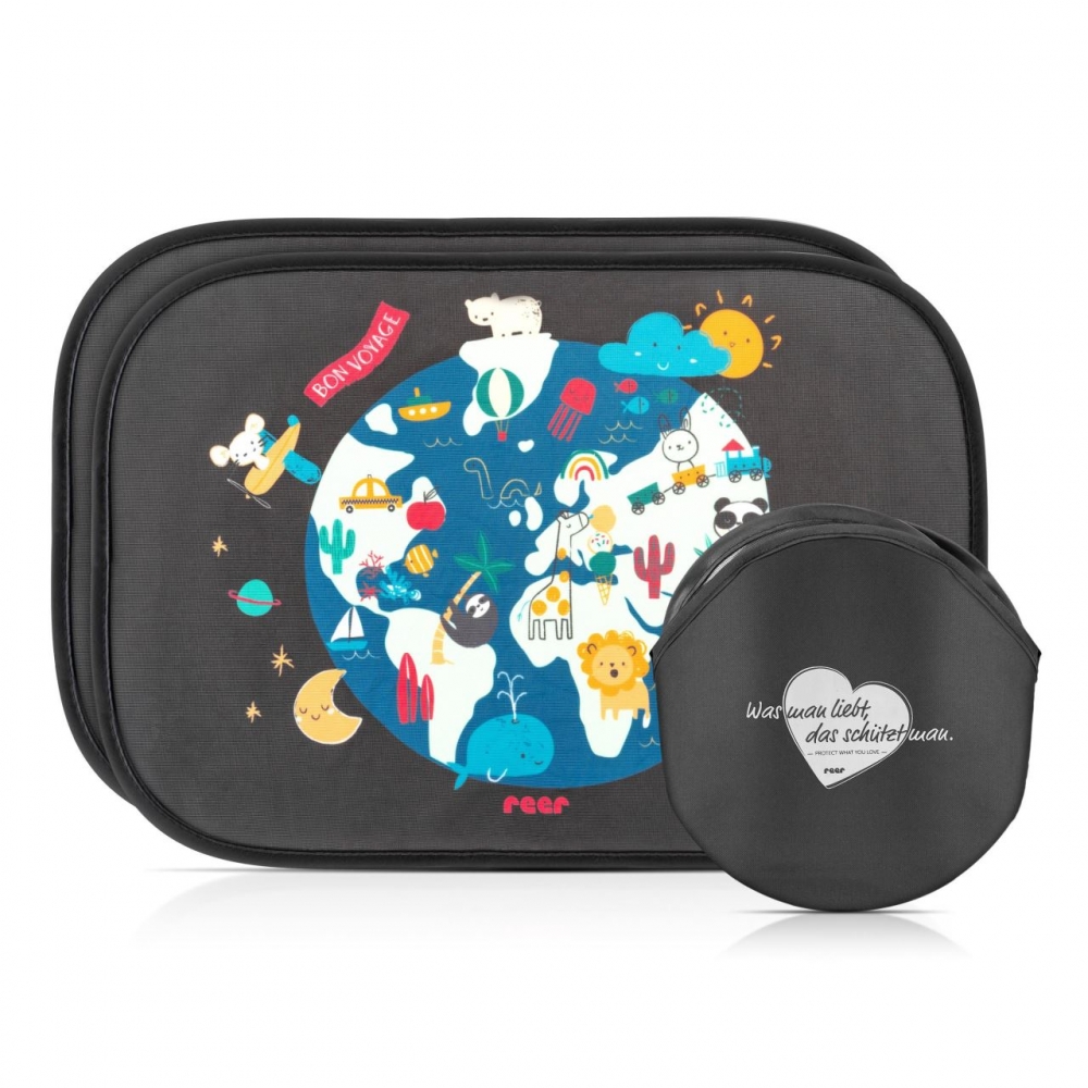 Set Parasolare Auto Reer TravelKid Sun - imagine 7