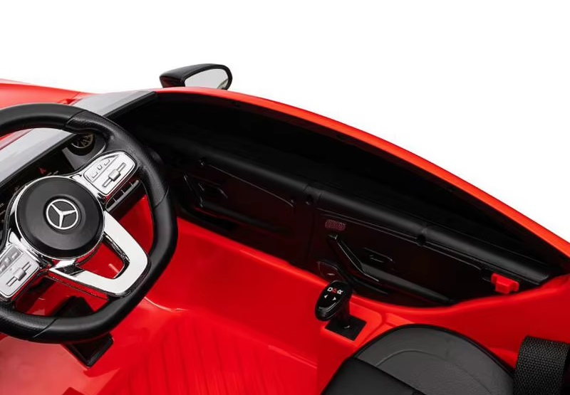 Masinuta Mercedes CLA45 Electrica Premium Red - imagine 6