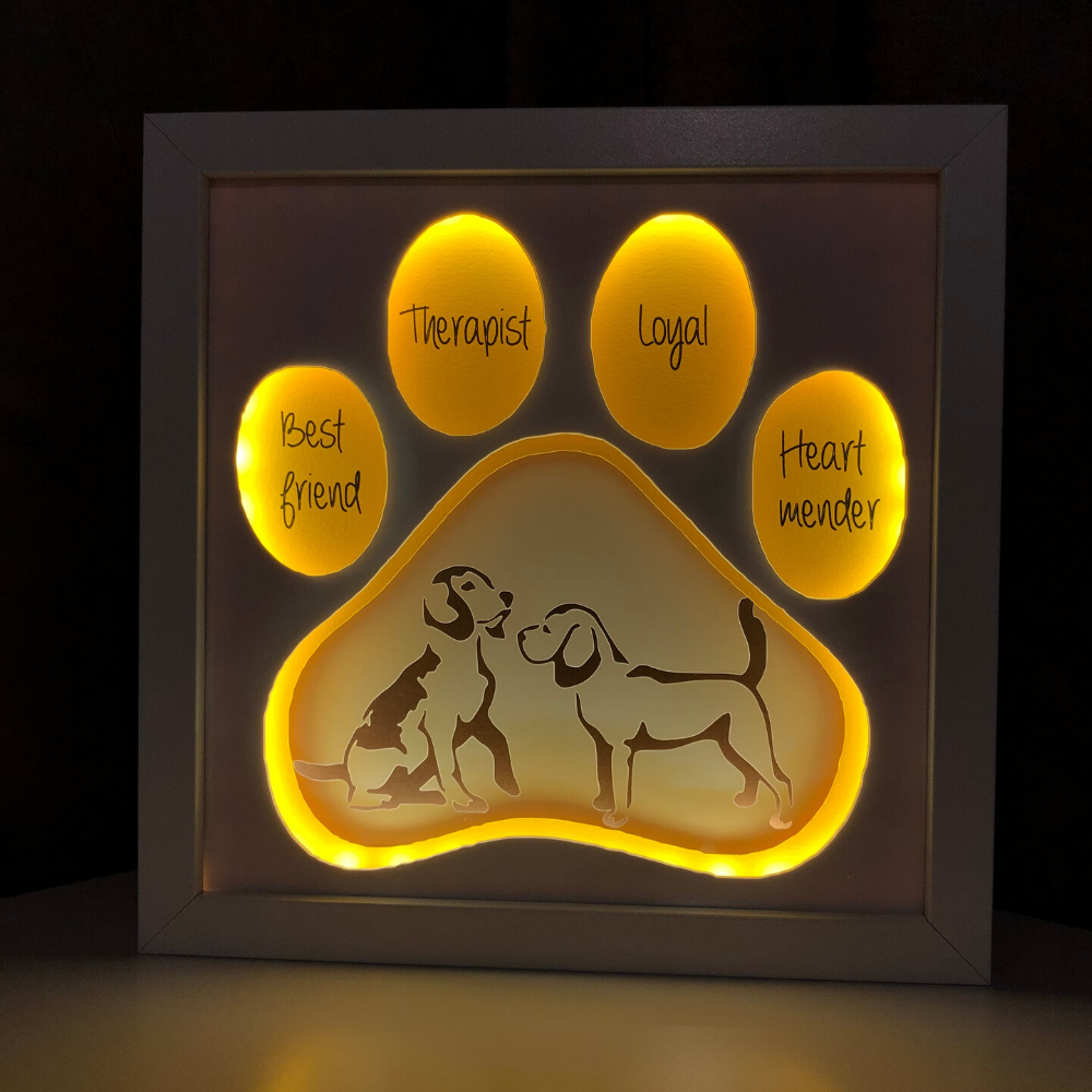 Tablou Luminos Caine 001 | Noorhandmadeatelier - imagine 2