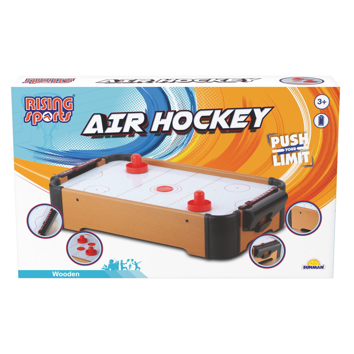 Masa Air Hockey Lemn Rising Sports 51 cm