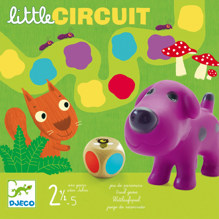 Joc Micul circuit Djeco - Joc de asociere și observație