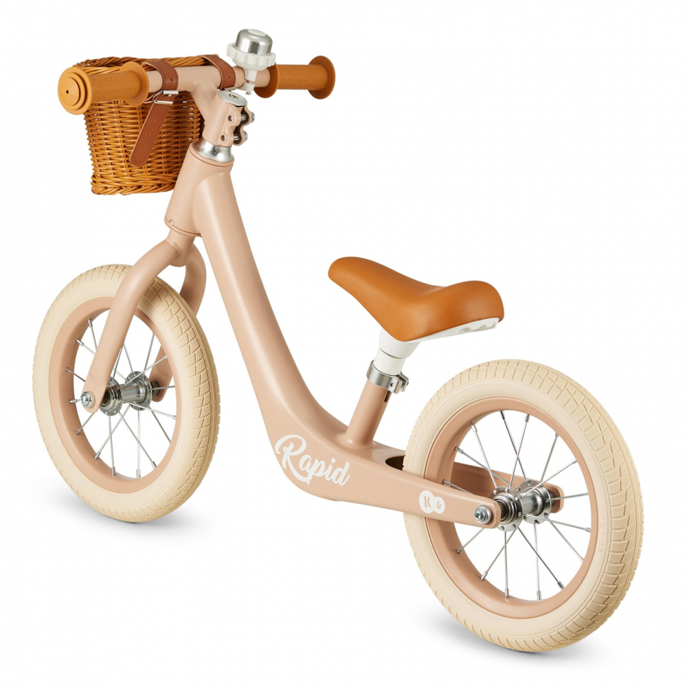Bicicleta Echilibru Kinderkraft Rapid 2, Ușoară și Retro - imagine 4