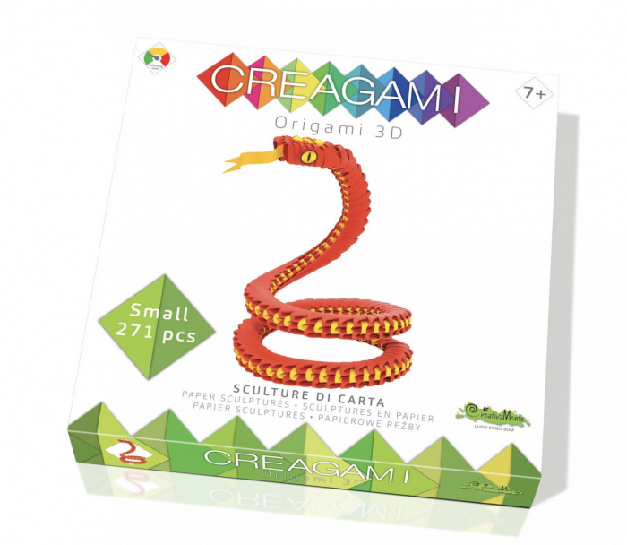 Creagami Șarpe Creativamente - Origami 3D Relaxant
