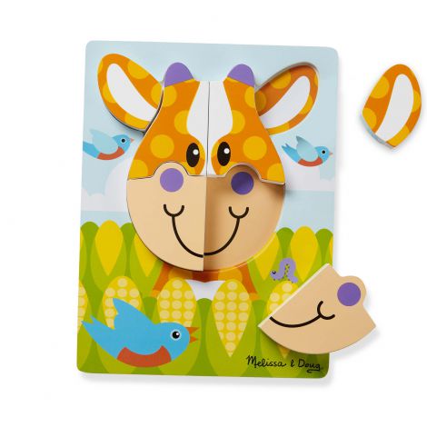 Set 4 Puzzle Animale Melissa & Doug Lemn - imagine 4