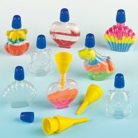 Recipiente Nisip Colorat Baker Ross, Set DIY