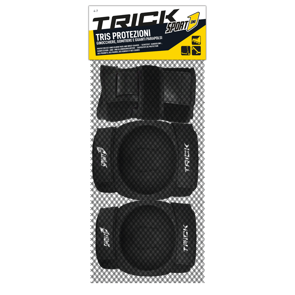 Set Protectie Trick Negru Mandelli | Siguranță Maximă