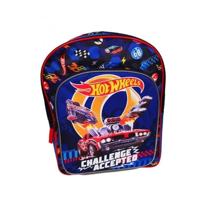 Ghiozdan Hot Wheels 3 Compartimente St. Majewski