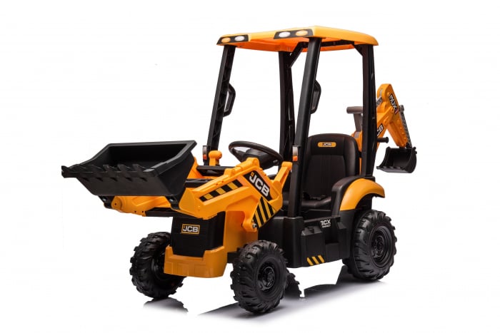 Tractoras Electric JCB 12V cu Cupa Manuala - Hollicy