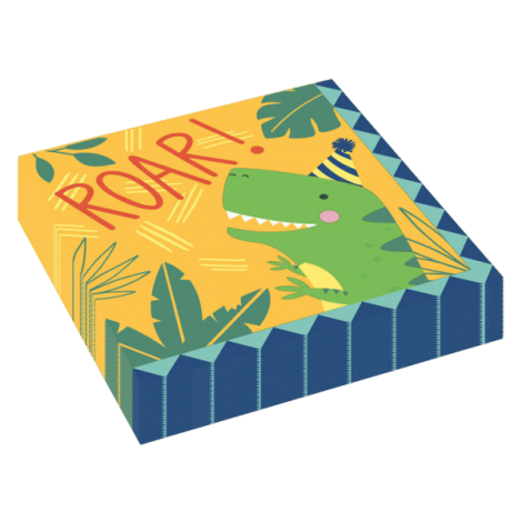 Amscan Servetele Dinozauri | Decor Petrecere Roar