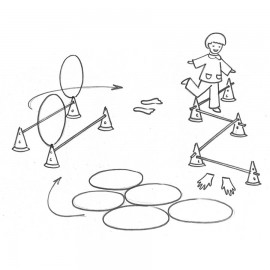 Set Motricitate C Active Play | Trasee Obstincole - imagine 3