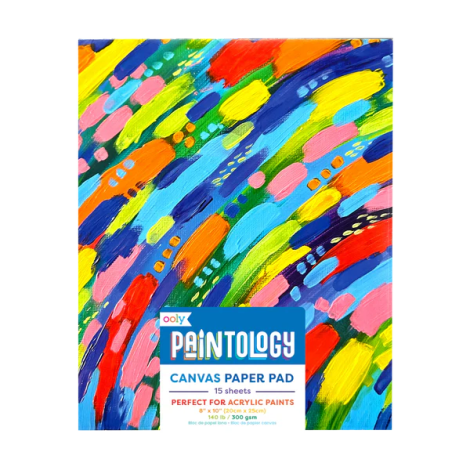 Bloc Canvas Pictură A4 Ooly Paintology - imagine 2
