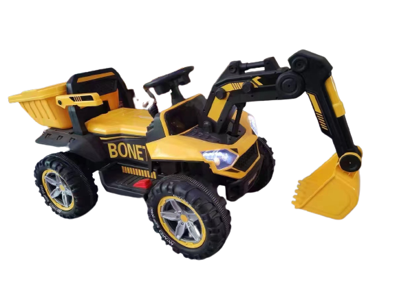 Excavator electric Hollicy 12V, basculă și telecomandă