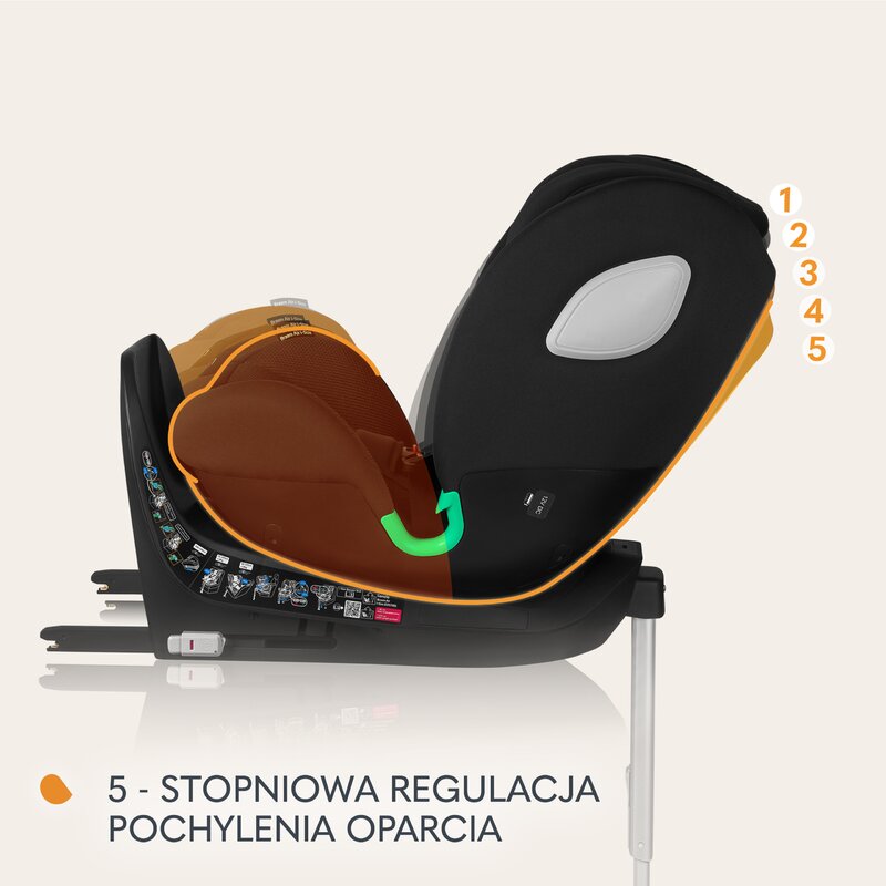 Scaun Auto Lionelo Braam Air i-Size, 0-36 kg, cu ISOFIX - imagine 4