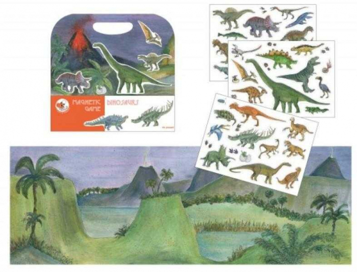 Set Magnetic Dinozauri Egmont | Joc Educativ