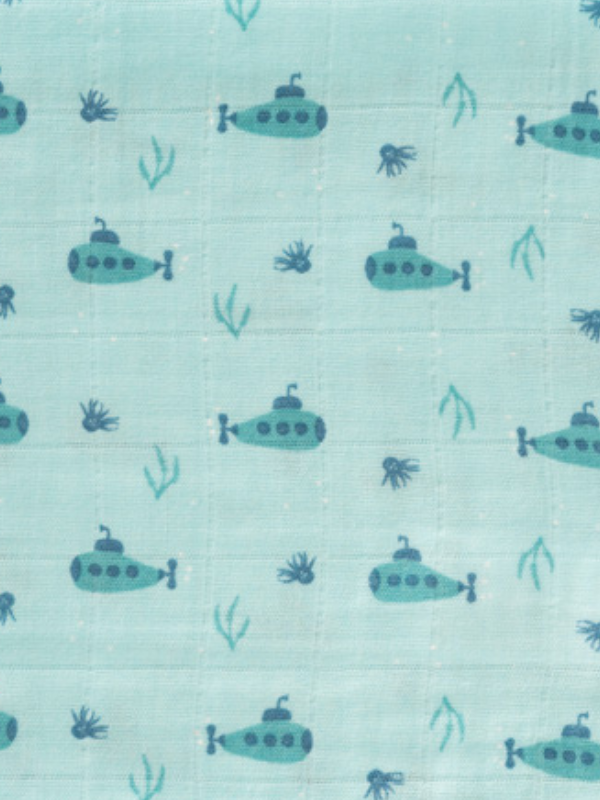 Set 2 museline Fresk Submarine 70x60 cm - imagine 2