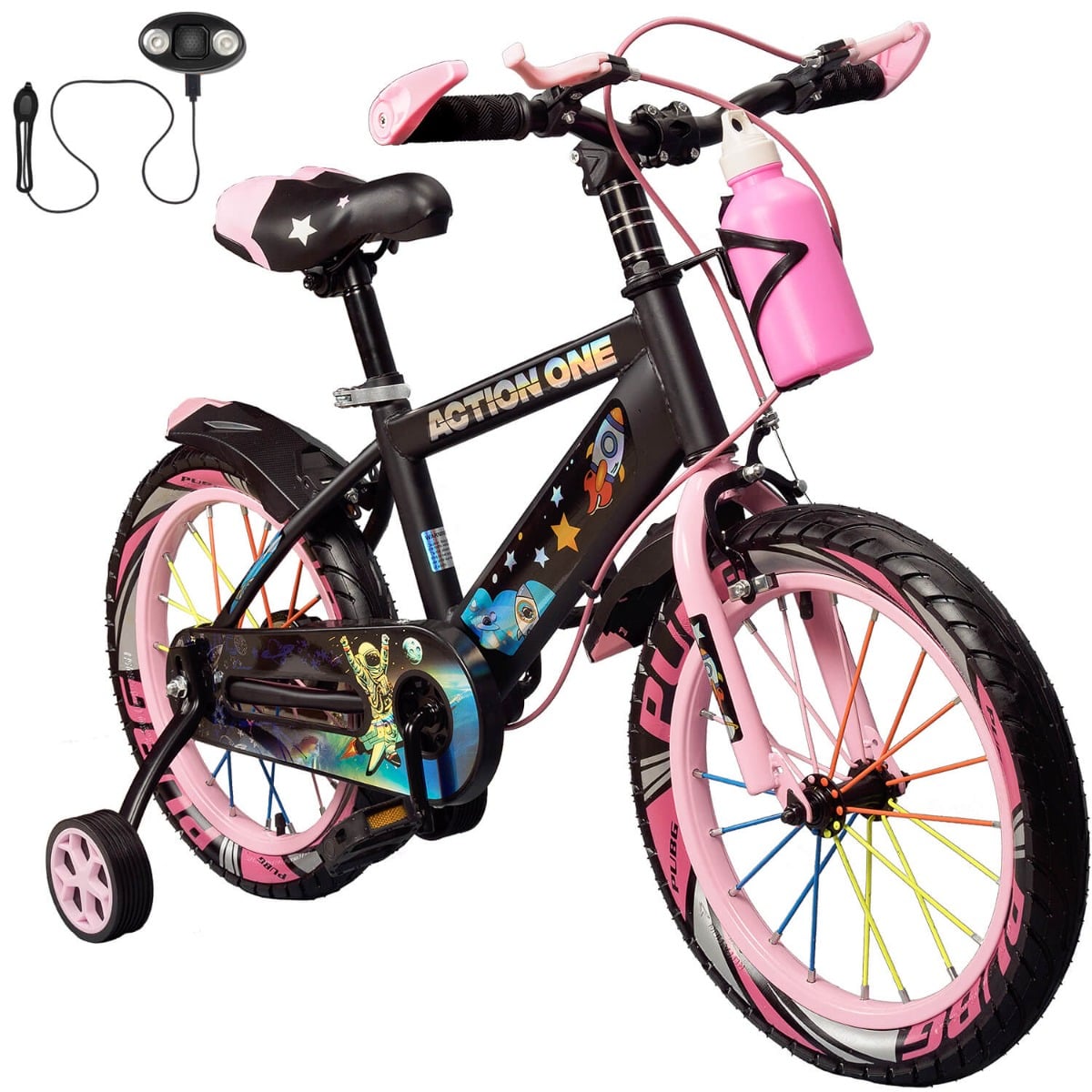 Bicicleta Action One 20" Roz | SuperNova pentru Copii