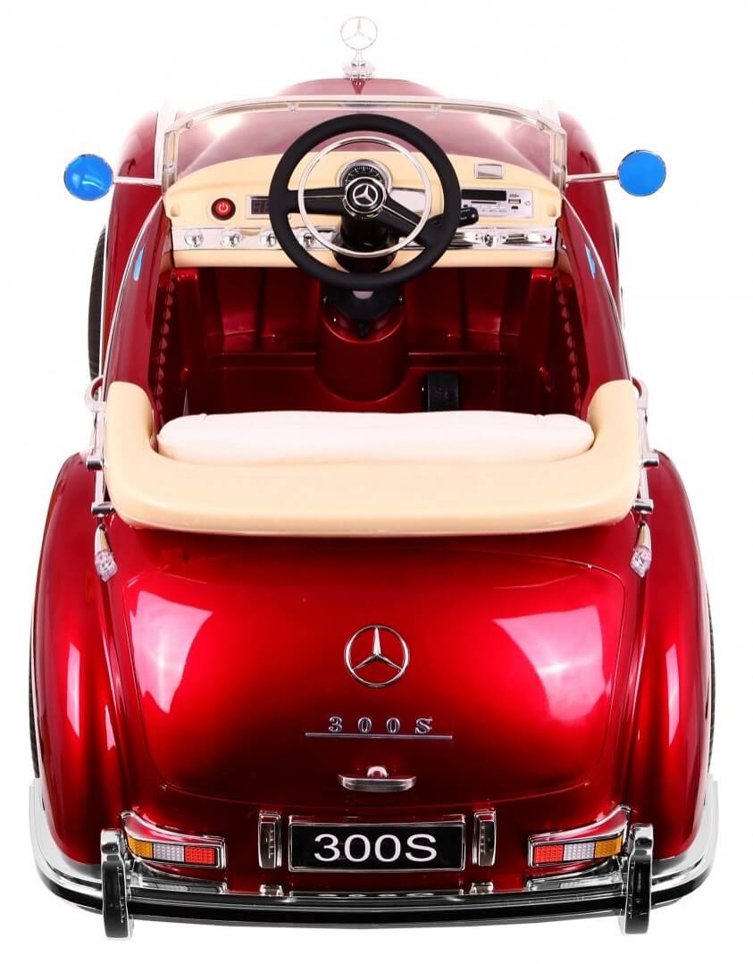 Masinuta Electrica Mercedes Benz 300S Visiniu - imagine 6