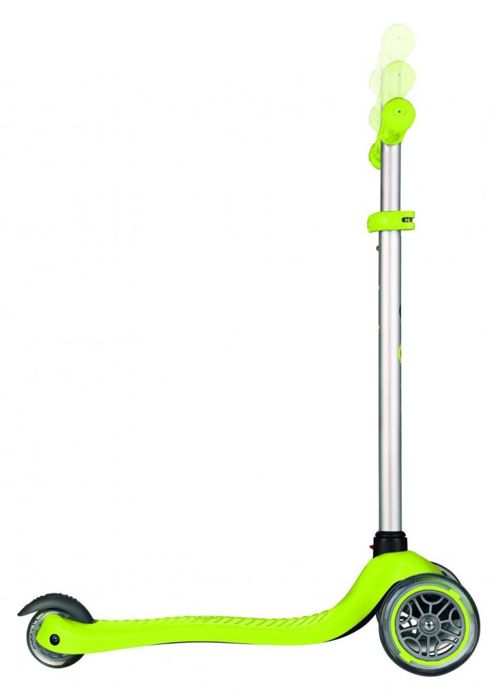 Trotineta Primo Starlight Verde Globber LED 3 Ani+ - imagine 6