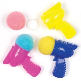 Set 6 Pistoale Space Sponge Shooters Baker Ross