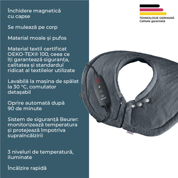 Perna electrică Beurer HK 66 - Relaxare termică - imagine 2
