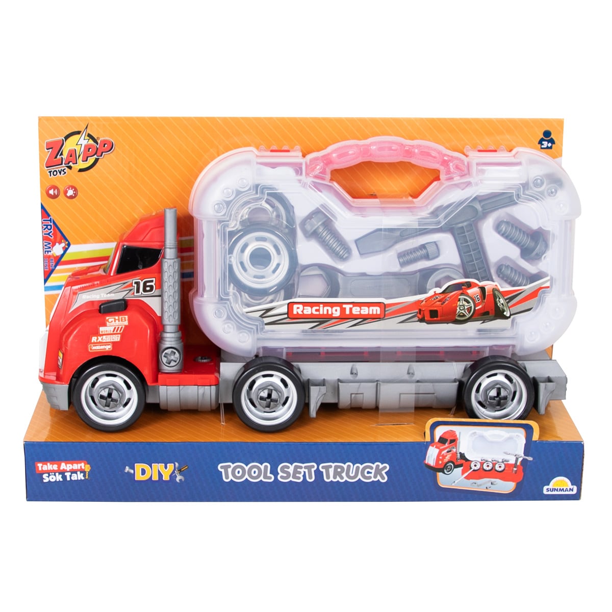 Camion Scule Zapp Toys Tool Master Sunete Interactiv