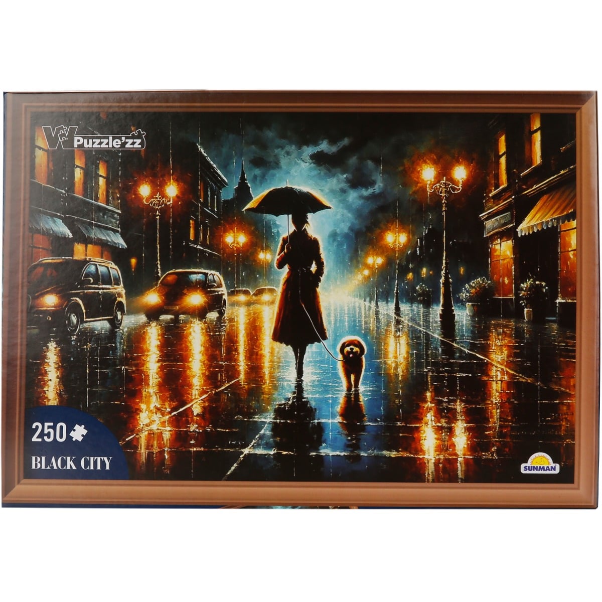 Puzzle Witty Puzzlezz Black City 250 piese