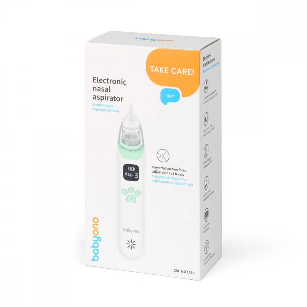 Aspirator Nazal Electronic Babyono 1470 | Igienă Sigură - imagine 6