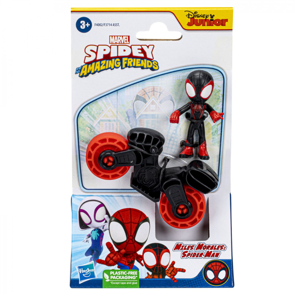 Set Motocicleta și Figurină Spider-Man Hasbro