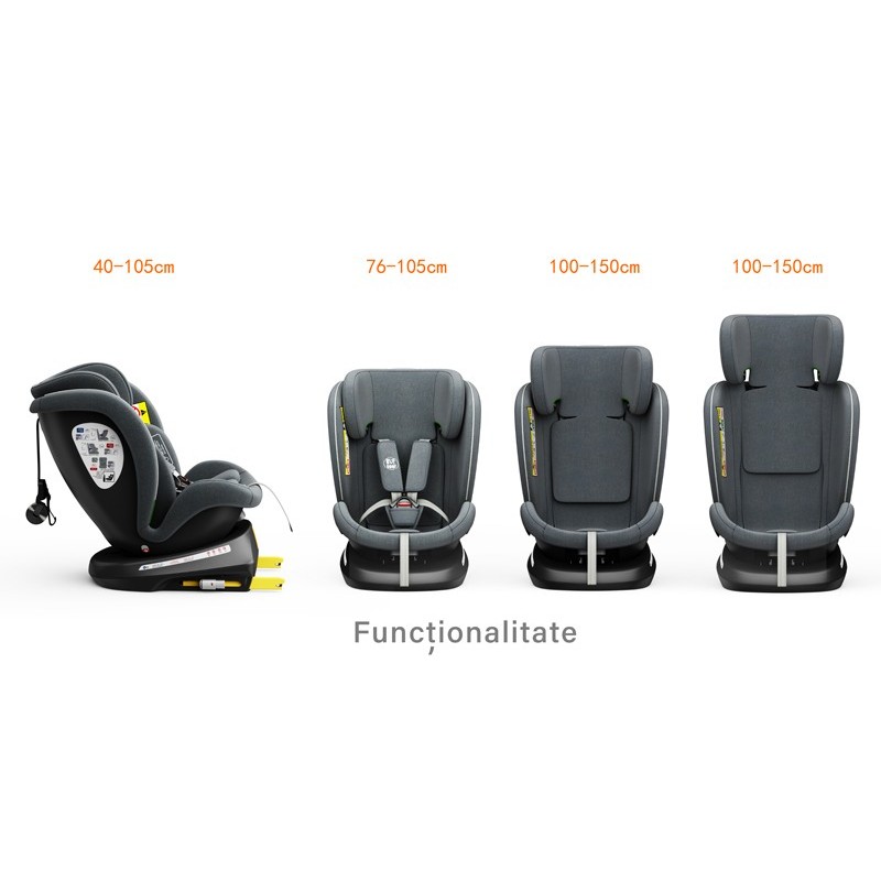 Scaun Auto Buf Boof Tweety Plus Deluxe 360° Isofix i-Size