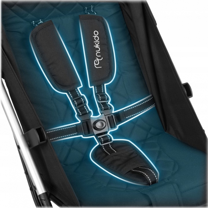 Carucior Compact Nukido Paseo | Compatibil Avion - imagine 8
