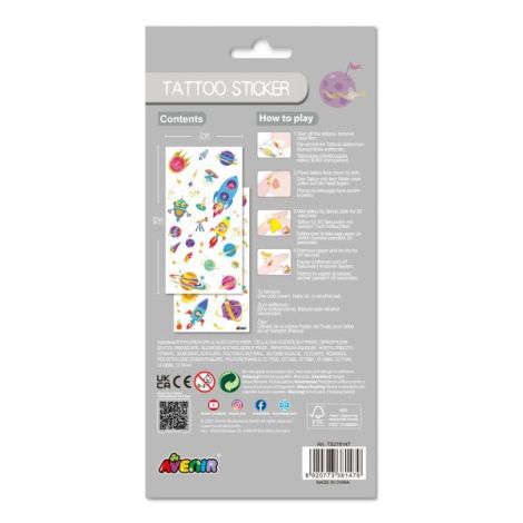 Avenir Tatuaje Spatiu cu Inserții de Aur - imagine 5