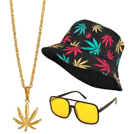 Set Hip Hop Ganja Widmann - Costum Carnaval - imagine 2